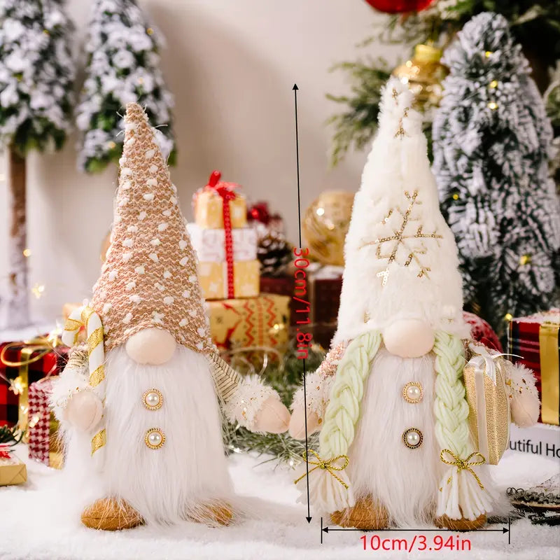 Glowing Santa Rudolph Doll Holiday Decor & Apparel - DailySale