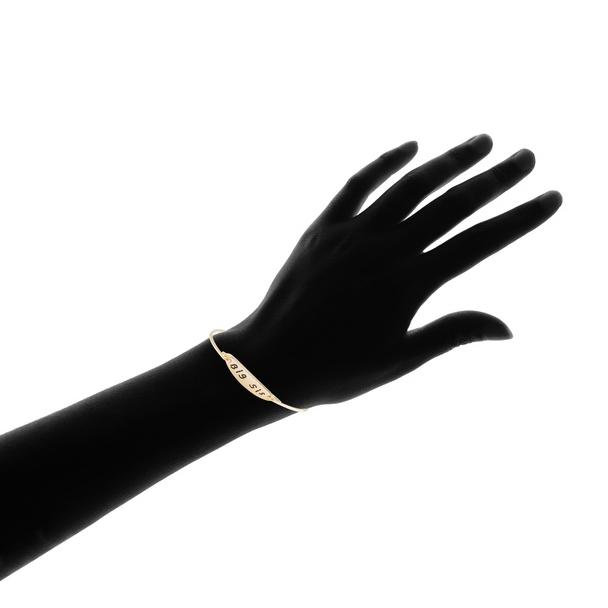 Gold or Silver Plated Sister Bangle Bracelets - DailySale