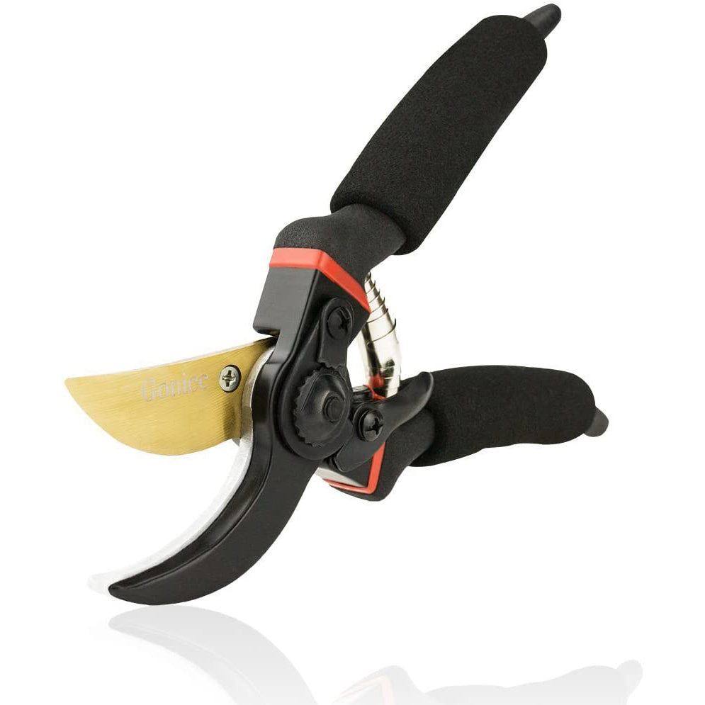 Gonicc 8" Professional Premium Titanium Bypass Pruning Shears Garden & Patio - DailySale