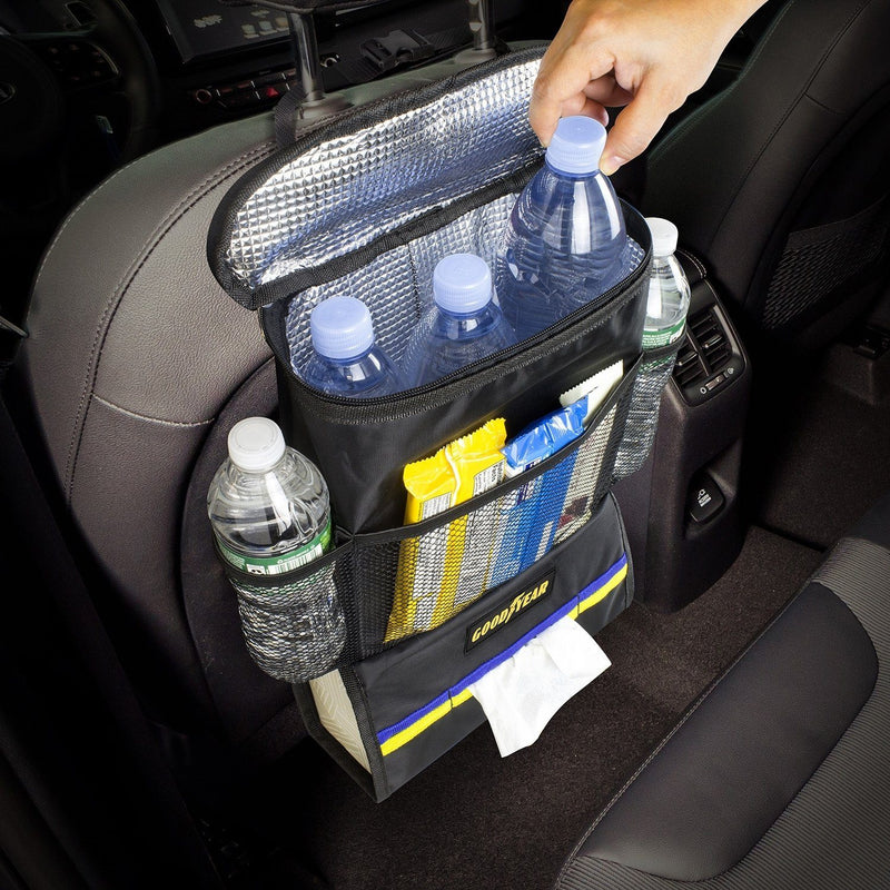 Goodyear Car Seat Organizer with Cooler Auto Accessories - DailySale