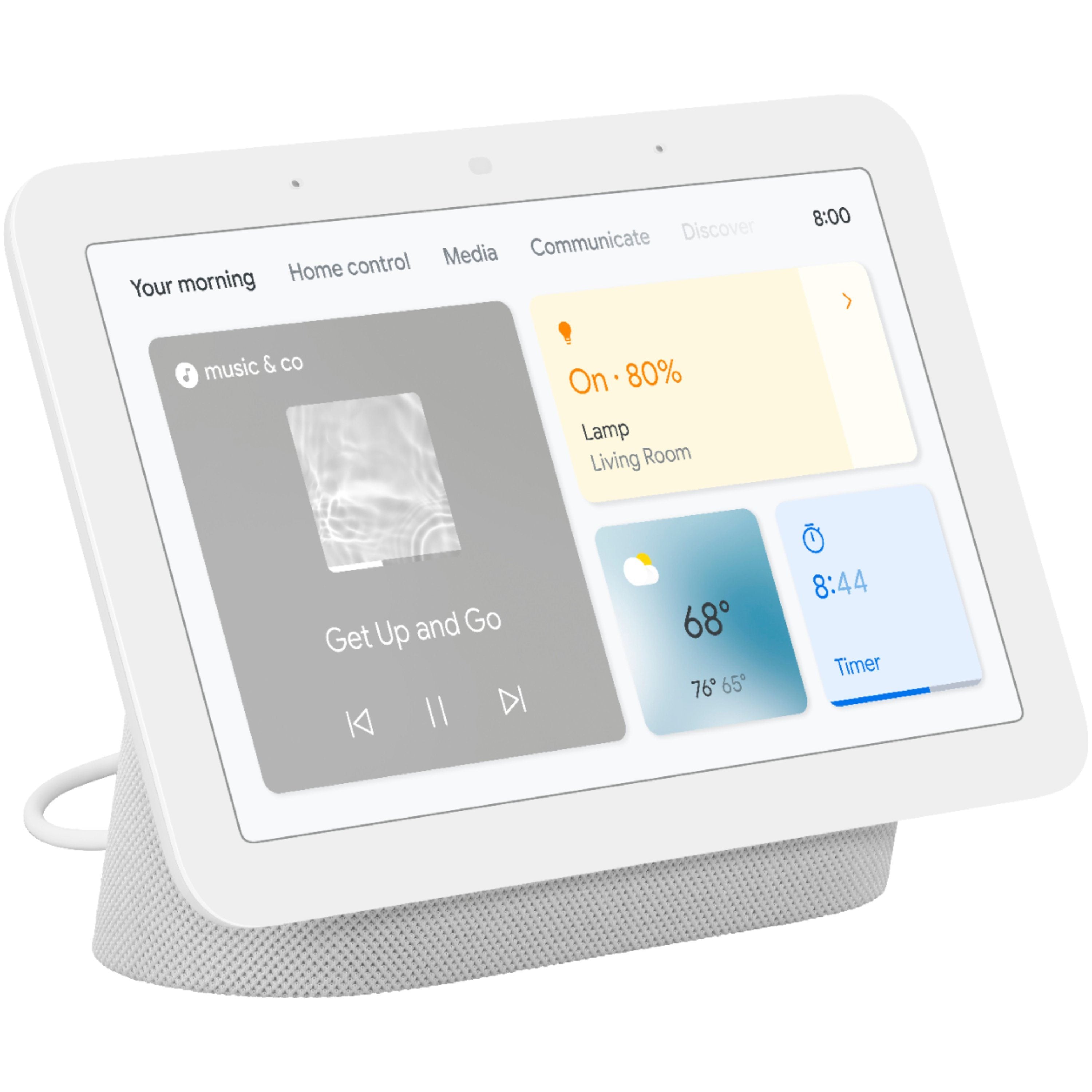 Google Nest Hub with Google Assistant 2nd Gen - Chalk Tablets - DailySale