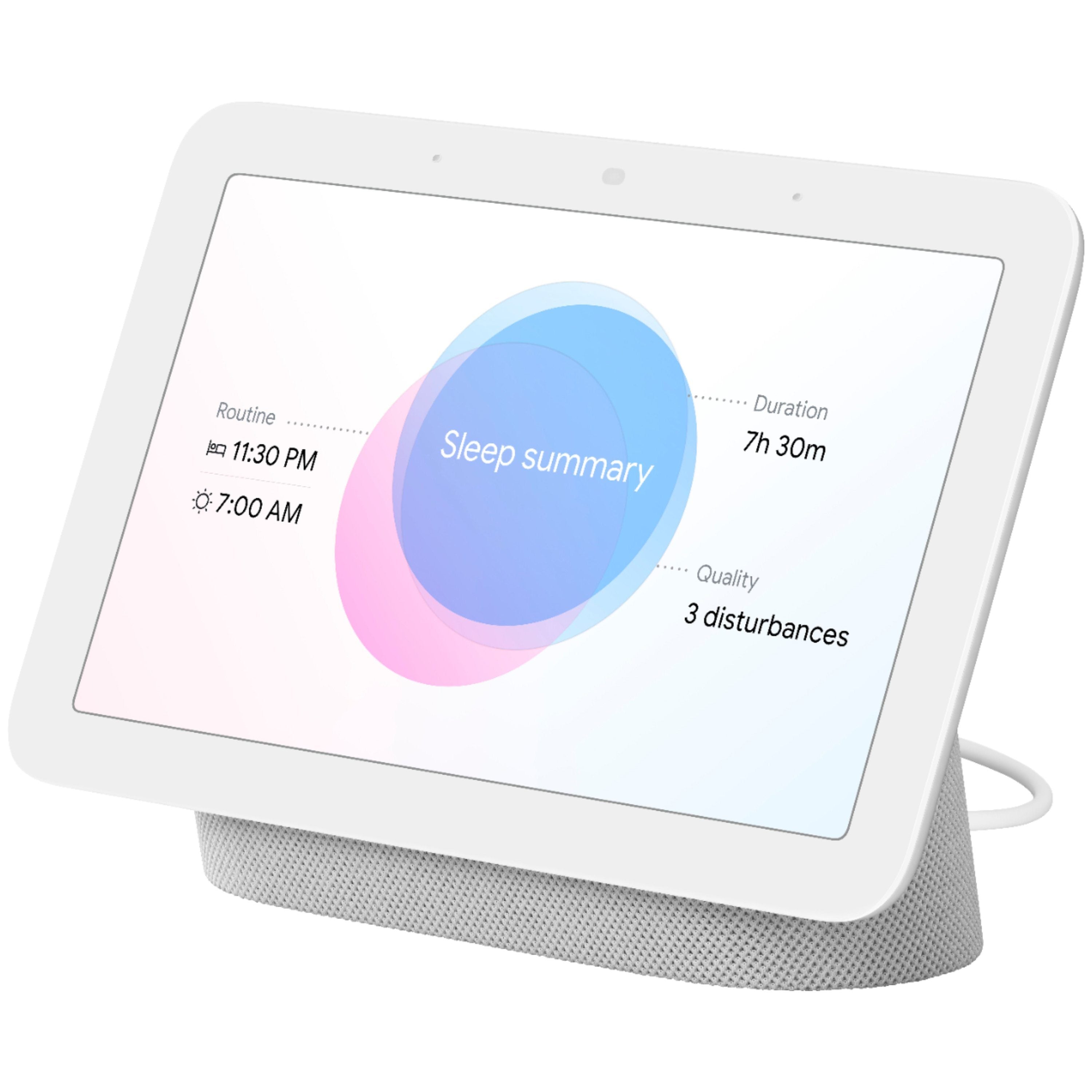 Google Nest Hub with Google Assistant 2nd Gen - Chalk Tablets - DailySale