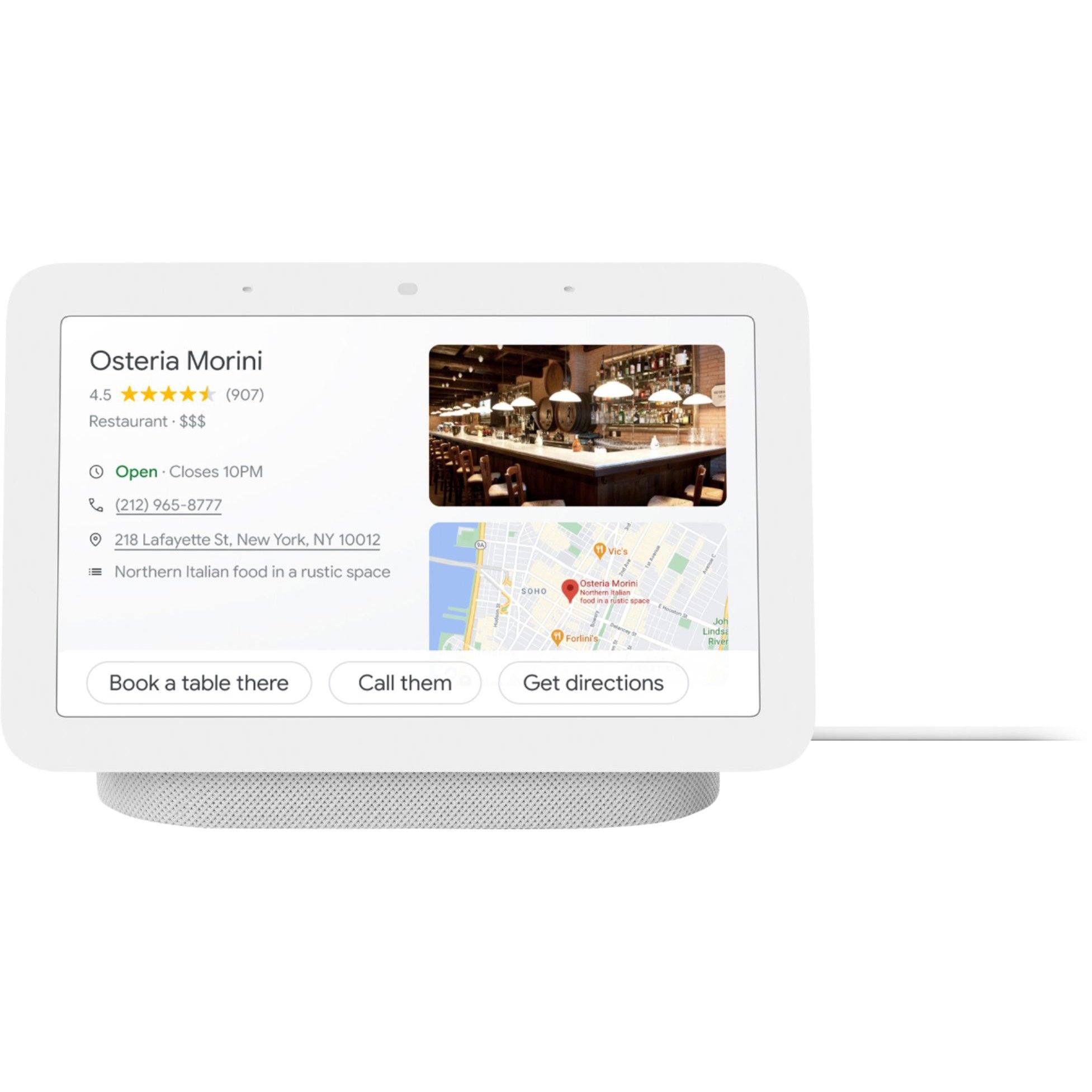 Google Nest Hub with Google Assistant 2nd Gen - Chalk Tablets - DailySale