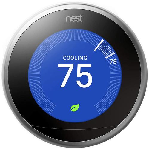 Google Nest Learning Smart Thermostat Gadgets & Accessories - DailySale