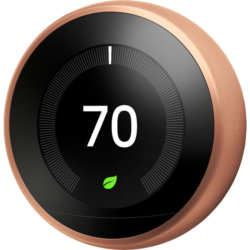 Google - Nest - Learning Thermostat (3rd Generation) Household Appliances Copper - DailySale