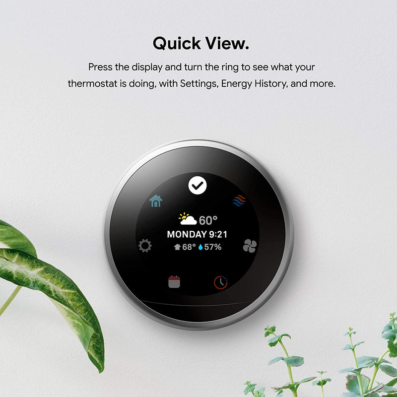 Google - Nest - Learning Thermostat (3rd Generation) Household Appliances - DailySale
