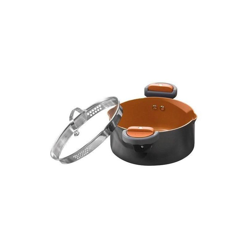 Gotham Steel Non-Stick Copper Coating Pasta Pot Kitchen Essentials - DailySale