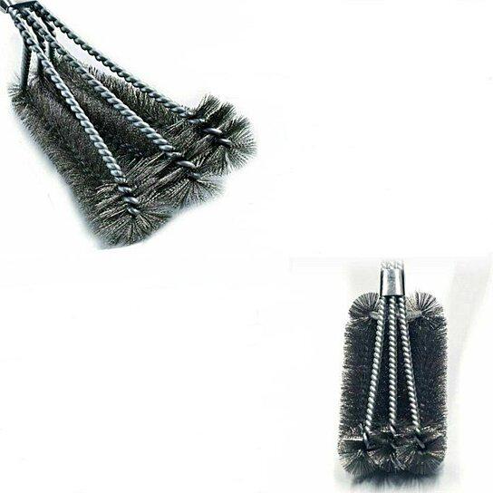 Grill Brush Stainless Steel Scrubber BBQ Cleaning Tool