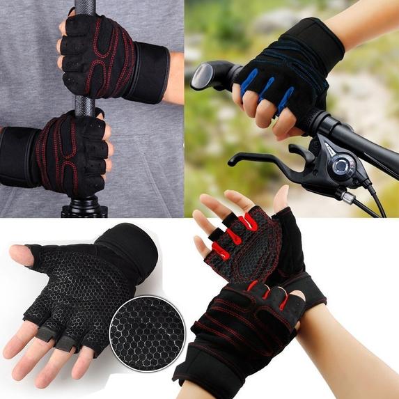 Gym Fitness Gloves Anti-Skid Weight Lifting for Sport Fitness - DailySale