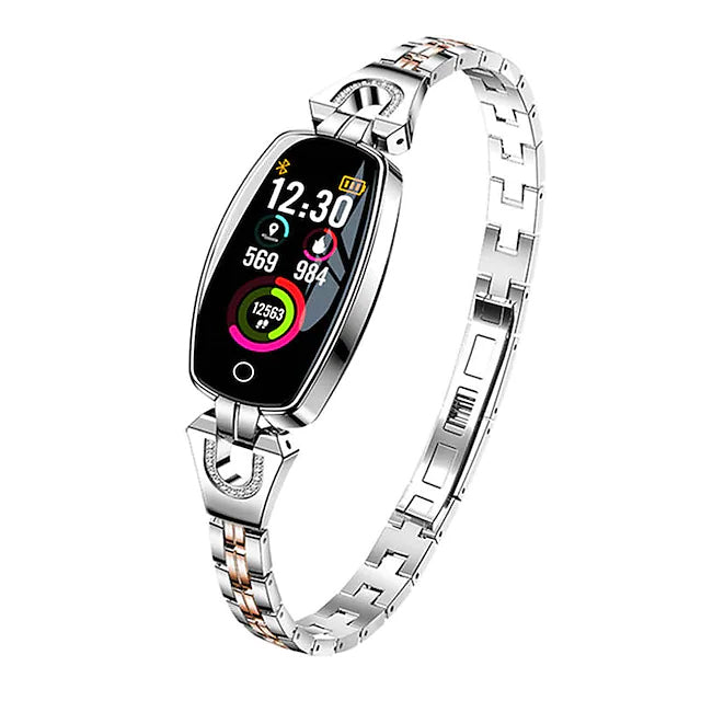 H8 Smart Watch Smartwatch Fitness Smart Watches Silver - DailySale