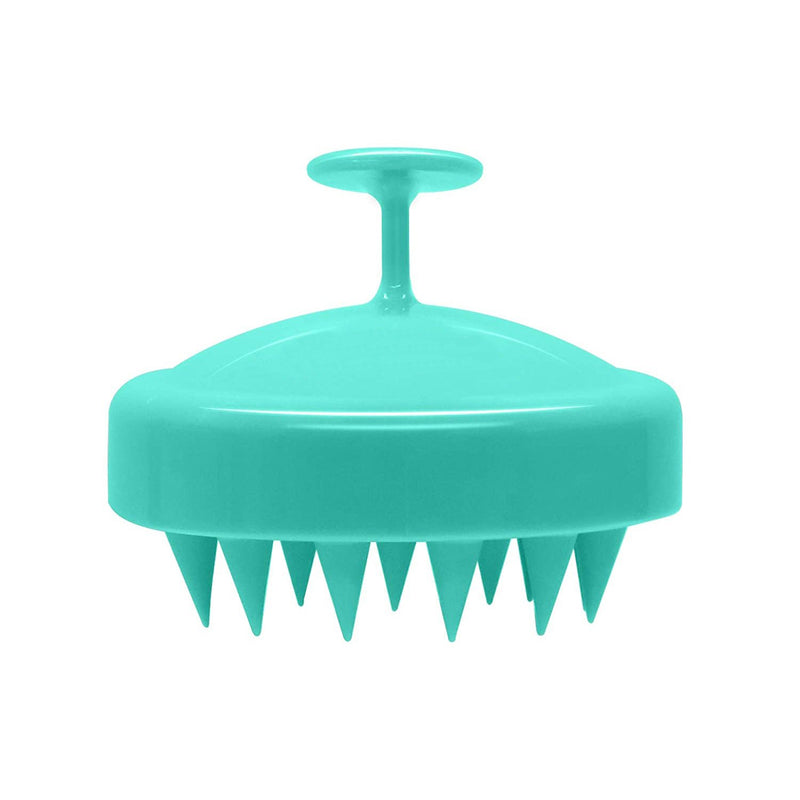 Hair Shampoo Brush with Soft Silicone Scalp Massager Beauty & Personal Care Green - DailySale