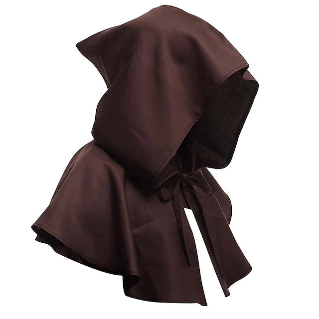 Halloween Cosplay Costume Cape Hat Holiday Decor & Apparel Brown - DailySale