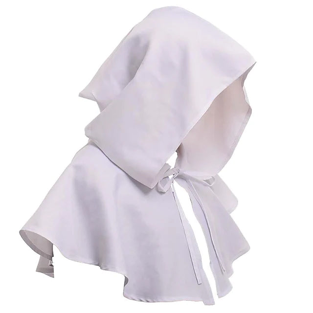 Halloween Cosplay Costume Cape Hat Holiday Decor & Apparel White - DailySale