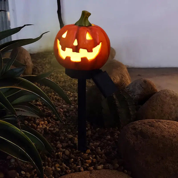 Halloween Jack-o '-lantern Solar Light Holiday Decor & Apparel - DailySale