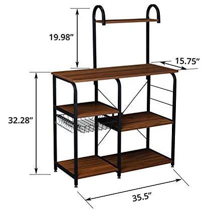 Halter Kitchen Baker's Rack Kitchen Storage - DailySale