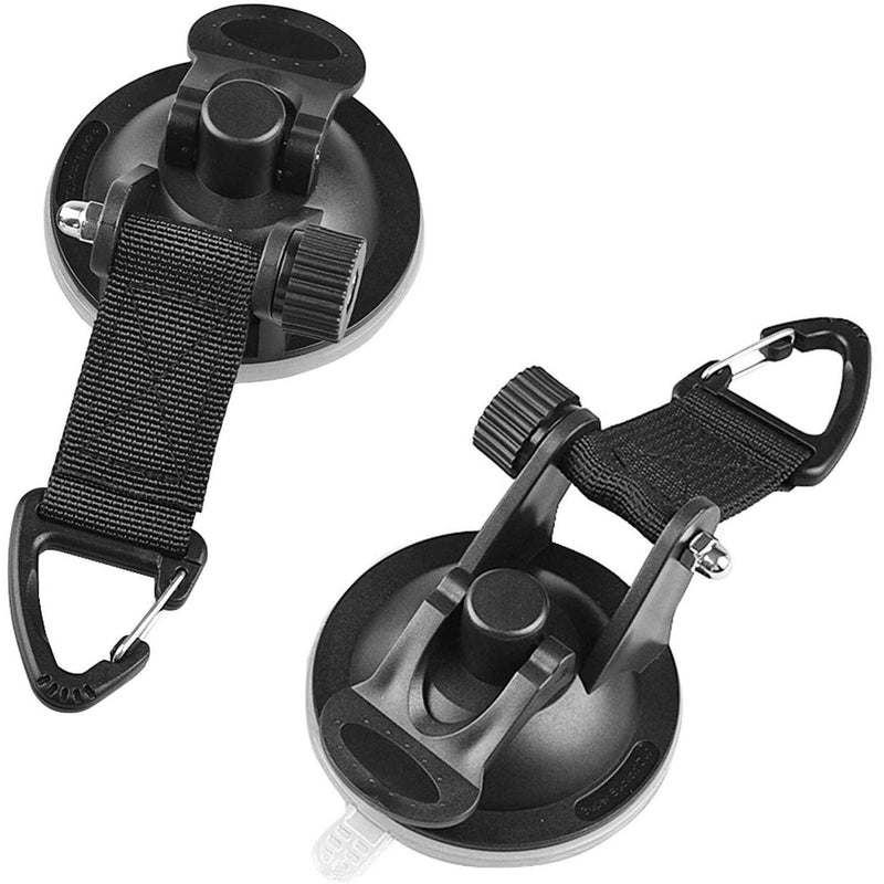 Hamnor Heavy Duty Car Camping Tie Down Suction Cups with Hooks Automotive - DailySale