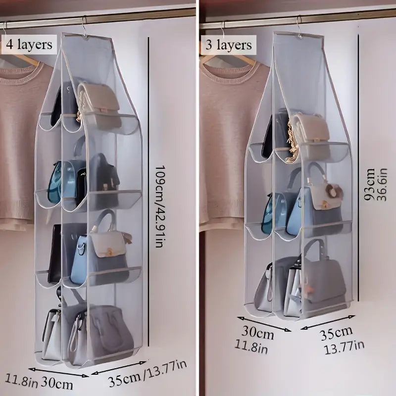 Handbag Hanging Organizer Hanging Bag Closet & Storage - DailySale