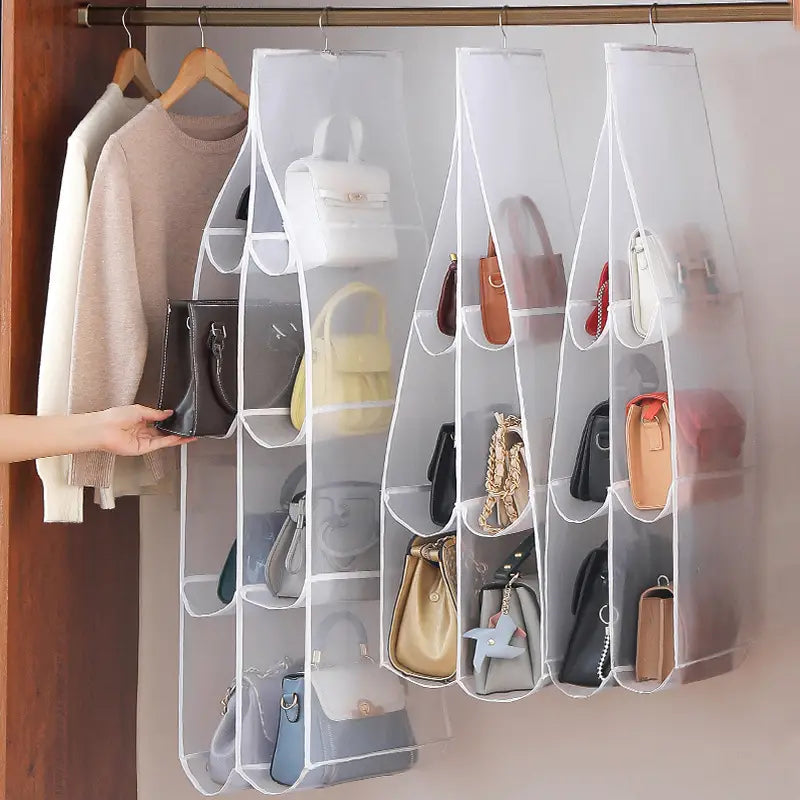 Handbag Hanging Organizer Hanging Bag Closet & Storage - DailySale