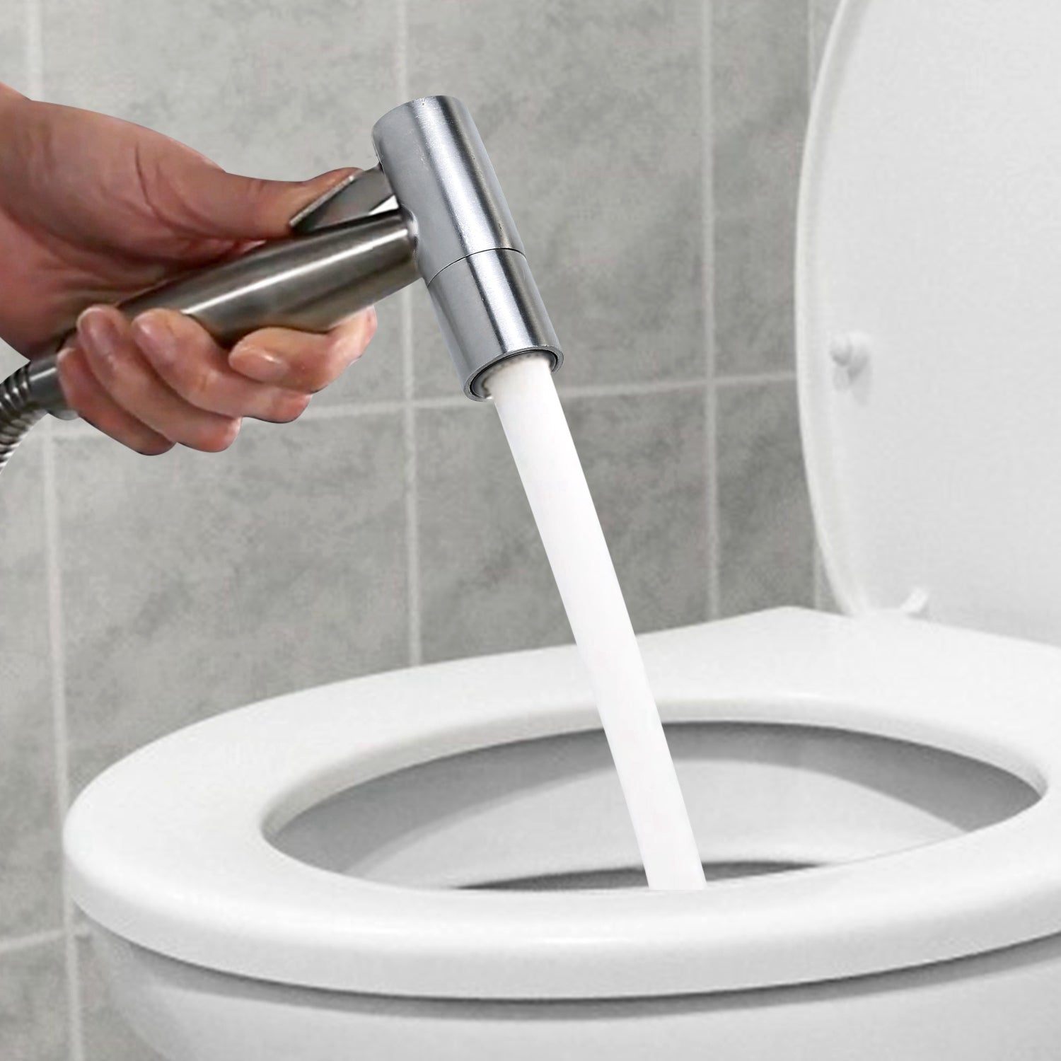 Handheld Bidet Sprayer Stainless Steel Bath - DailySale