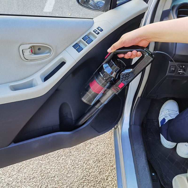 Handheld Car Vacuum Cleaner with Accessory Kit Automotive - DailySale