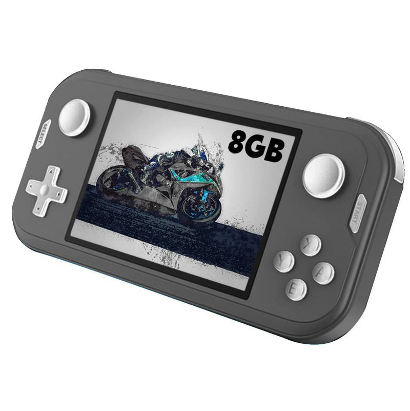 Handheld Game Console 3.5inch Mini Retro Gaming Player Toys & Games Gray - DailySale