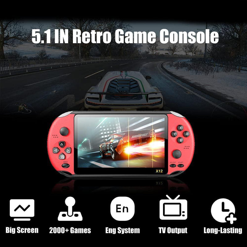 Handheld Game Console for Kids/Adults X12 Pro Video Games & Consoles - DailySale