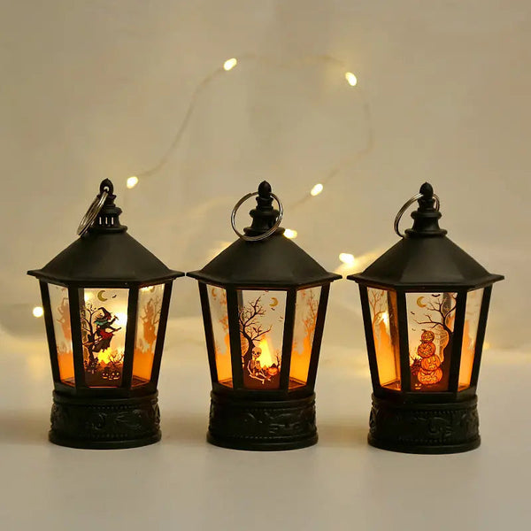 Handheld LED Candle Wind Light for Halloween Decorations and Parties Holiday Decor & Apparel - DailySale