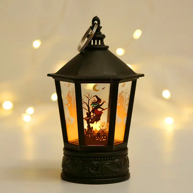 Handheld LED Candle Wind Light for Halloween Decorations and Parties Holiday Decor & Apparel Witch - DailySale