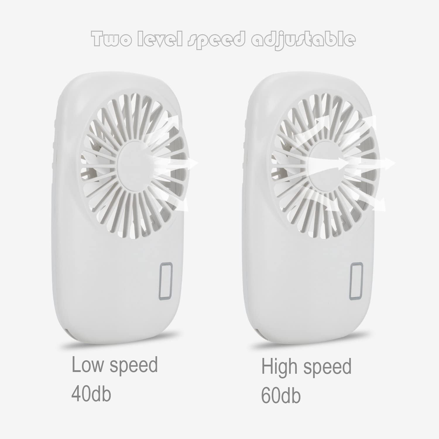 Handheld Powerful Mini Fan Everything Else - DailySale