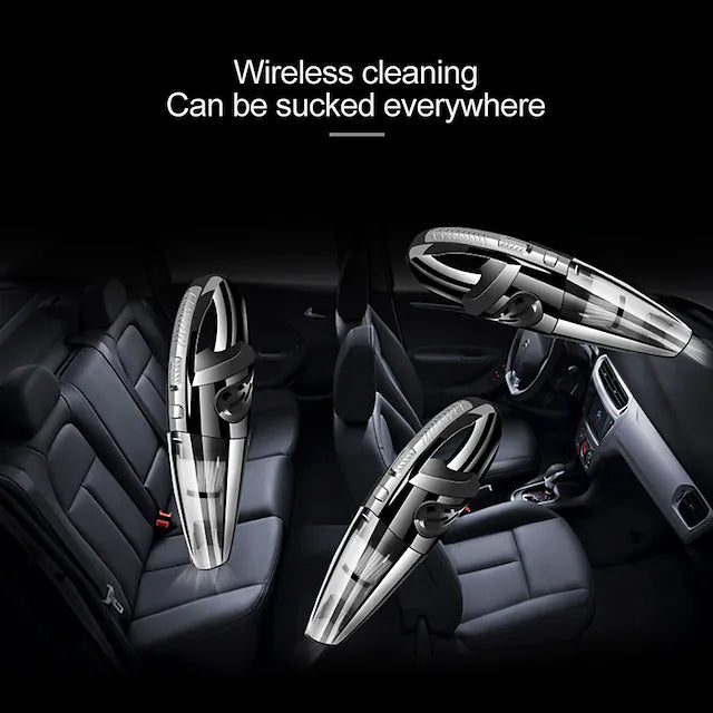 Handheld Rechargeable Wireless Car Vacuum Automotive - DailySale