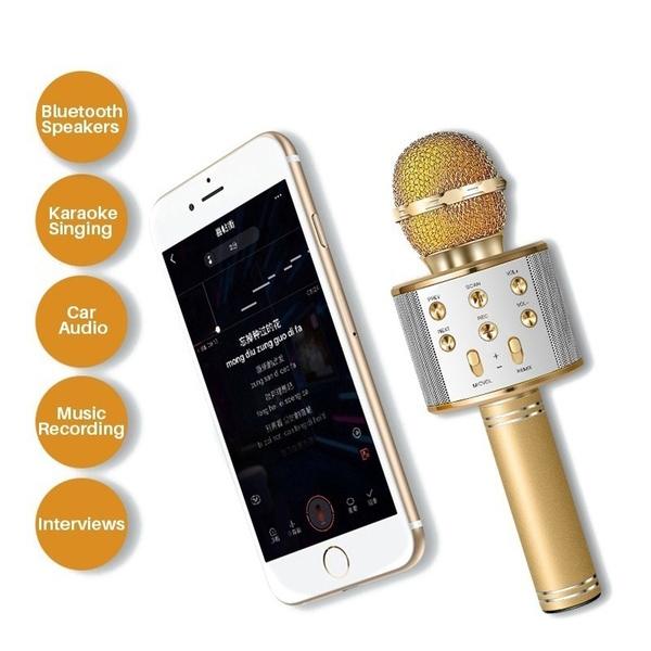 Handheld Wireless Bluetooth Microphone Everything Else - DailySale