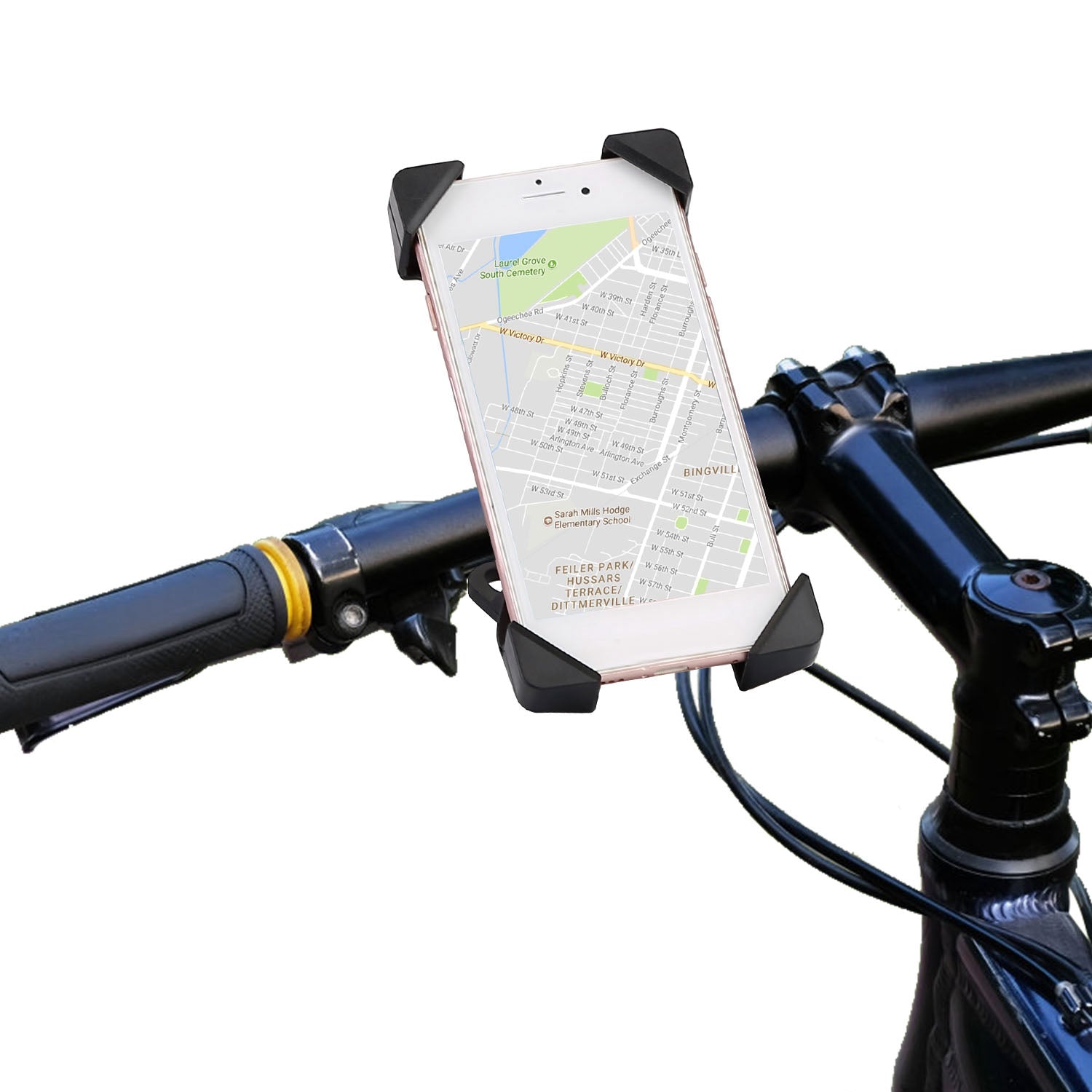 Handlebar Mirror Mobile Phone Holder Mobile Accessories - DailySale