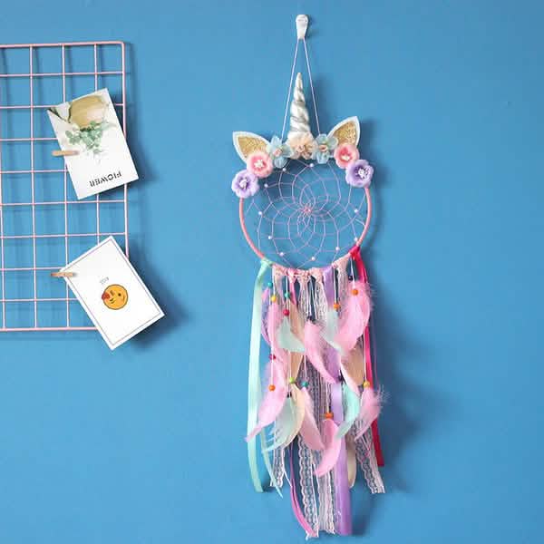 Handmade Feather Dream Catcher Wall Hanging Decoration Furniture & Decor - DailySale