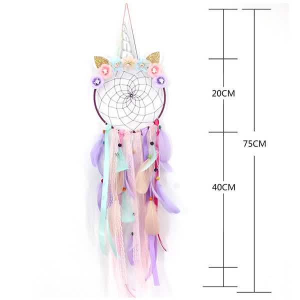 Handmade Feather Dream Catcher Wall Hanging Decoration Furniture & Decor - DailySale