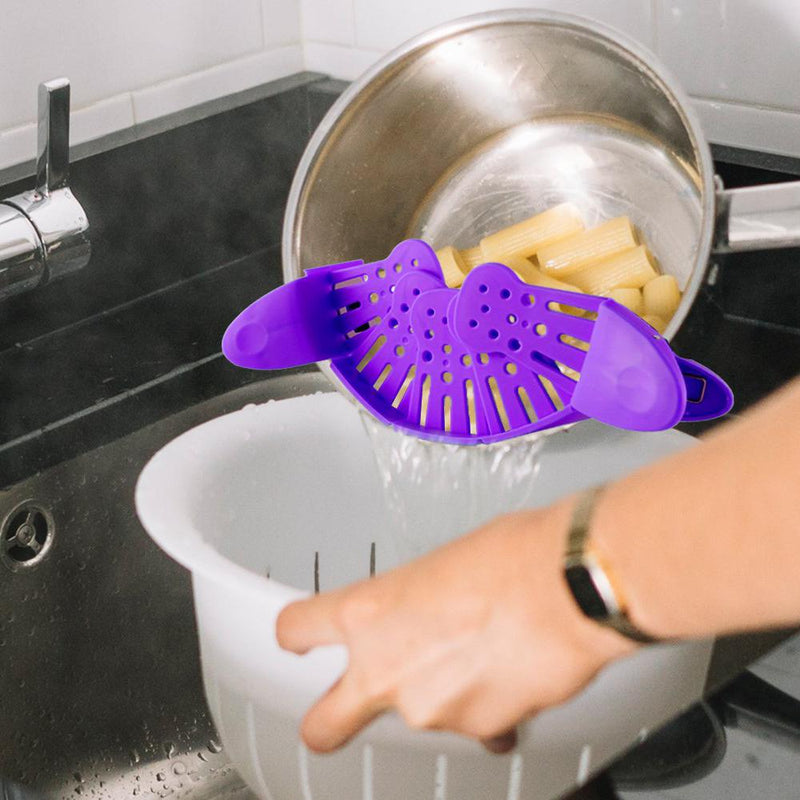 Hands-Free Easy Clip On Strainer Kitchen & Dining - DailySale