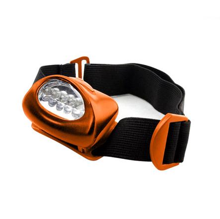 Hands Free LED Headlamp Sports & Outdoors Orange - DailySale