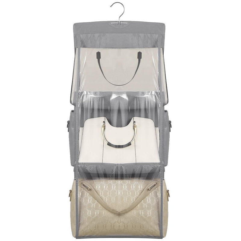 Hanging HandBag Organizer with 6 Pockets Closet Purse Storage Closet & Storage - DailySale