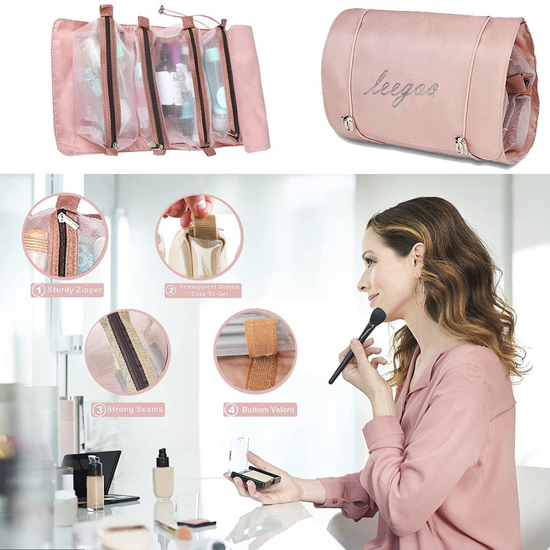 Hanging Roll-Up Makeup Bag Bags & Travel - DailySale