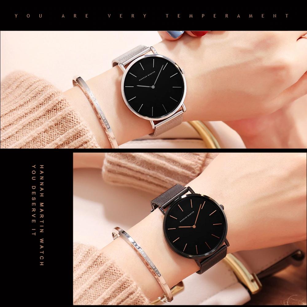 Hannah Martin High Quality Waterproof Ladies Watch Women's Accessories - DailySale