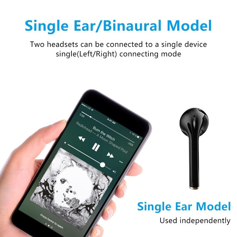 Hantoper Bluetooth Earphones TWS 5.0 Wireless Earbuds Headphones & Speakers - DailySale