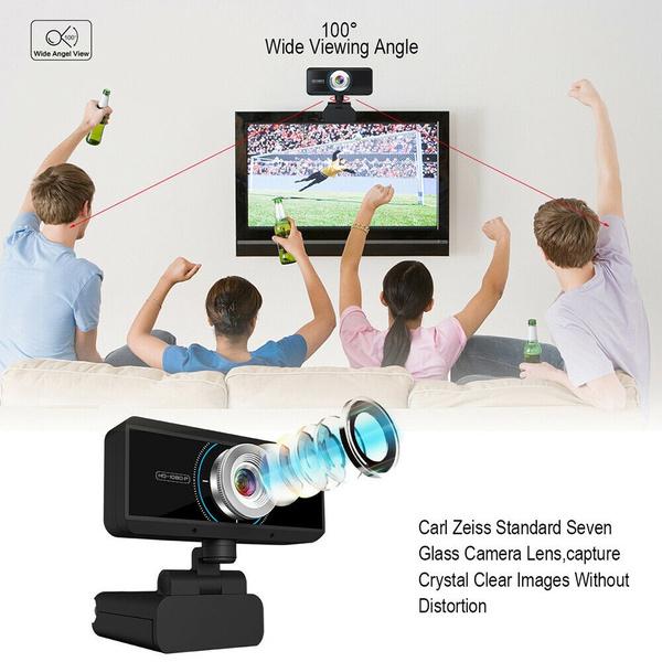 HD 1080P Desktop PC Video Calling Webcam with Microphone Computer Accessories - DailySale