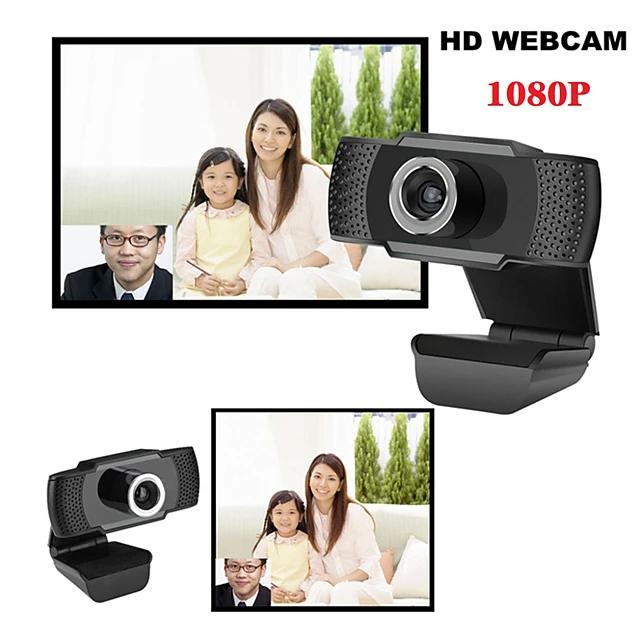 HD 1080P Megapixels USB 2.0 Webcam Camera with MIC Computer Accessories - DailySale