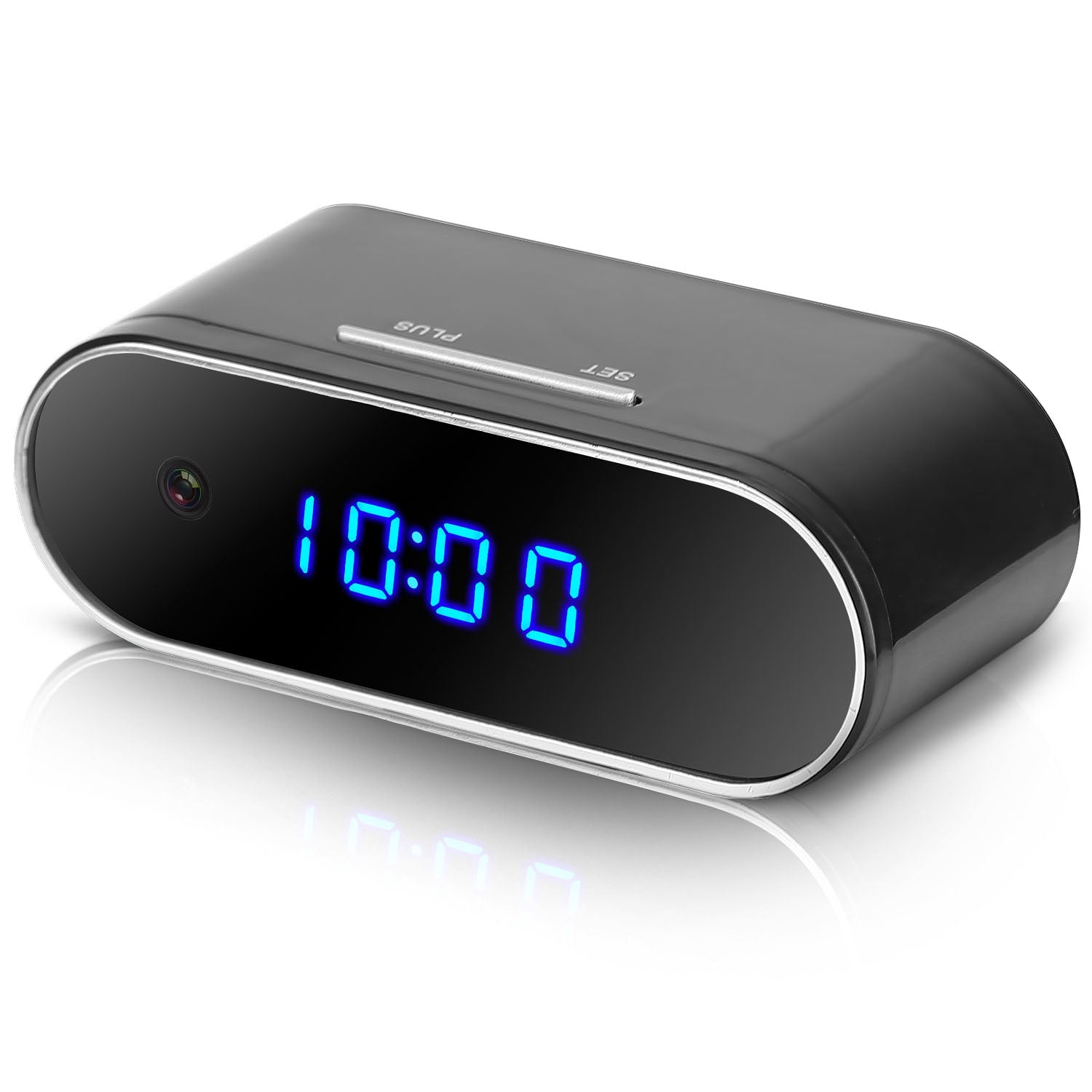 HD 1080P Wi-Fi Alarm Clock Camera Smart Home & Security - DailySale