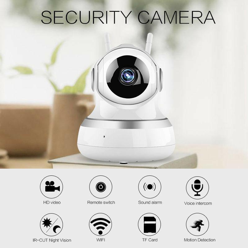 HD 1080P WiFi Smart IP Camera Wireless Webcam Home Security Network Camera, TV & Video - DailySale