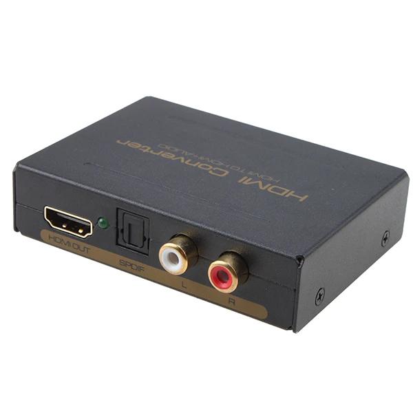 HDMI to HDMI + SPDIF + RCA L / R Audio Extractor - Converter Camera, TV & Video - DailySale