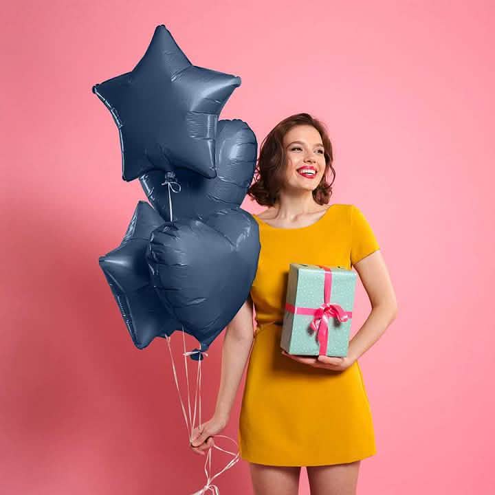 Heart Shape Foil Heart Love Balloons Everything Else - DailySale