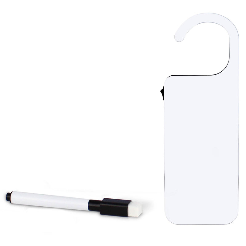 Hearth And Haven Hanging Door Sign Dry Erase White Board Do Not Disturb Home Essentials - DailySale