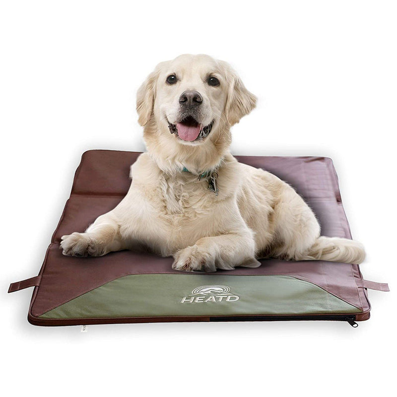HEATD Dog Pet Bed Mattress with Removable Heating Pad Pet Supplies M - DailySale