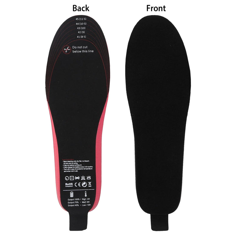 Heated Insoles Electric Heated Foot Warmer Sports & Outdoors - DailySale