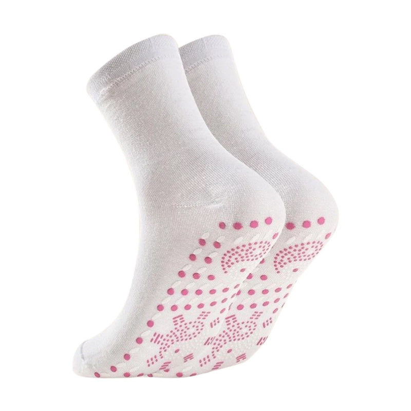 Heated Socks Self Heating Socks Sports & Outdoors White - DailySale